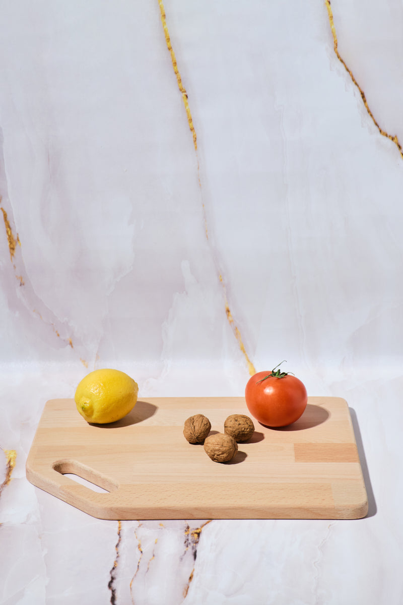 Ceviz Ağacı Kenar Tutmalı Kesim Tahtası