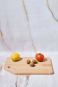 Ceviz Ağacı Kenar Tutmalı Kesim Tahtası