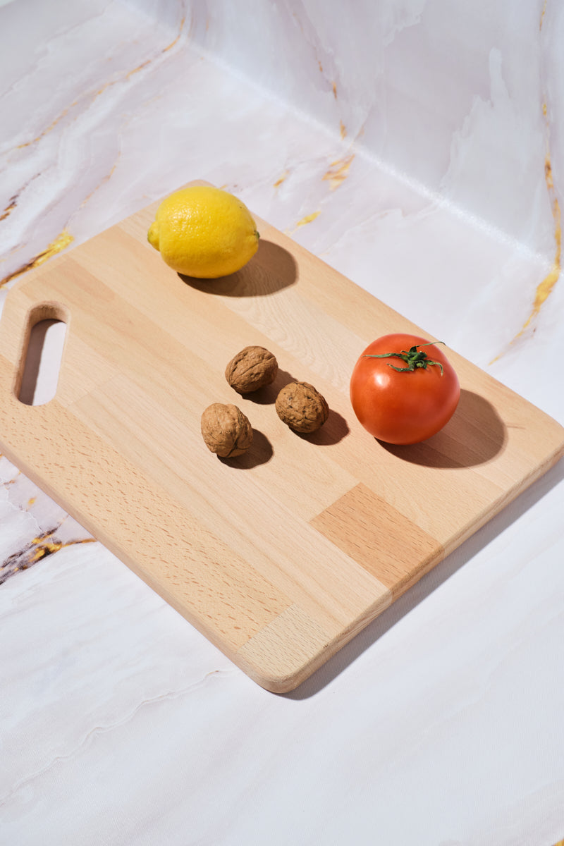 Ceviz Ağacı Kenar Tutmalı Kesim Tahtası